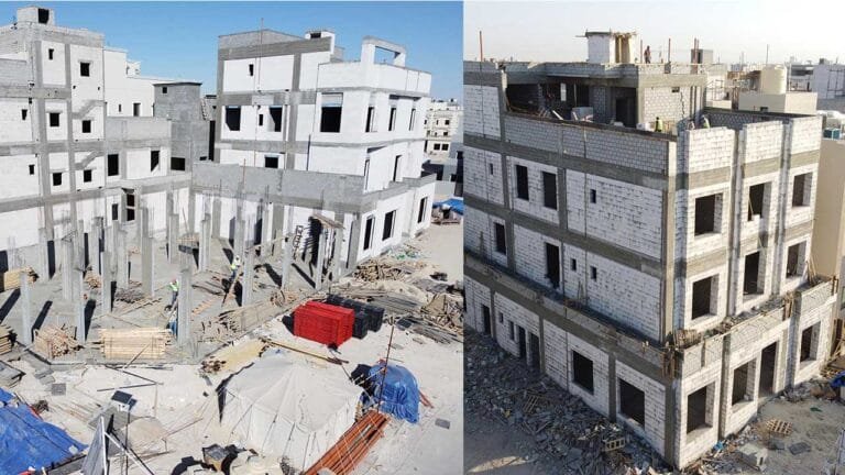 أسس ومراحل مشاريع الإنشاءات السكنية في الكويت