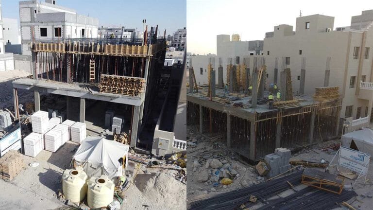 أعمال البناء والإنشاء