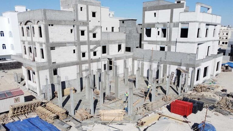 مشاريع إنشائية حديثة