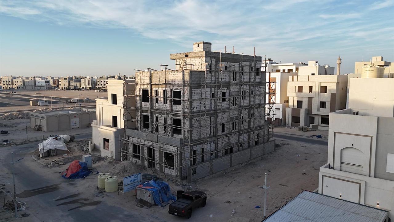 طرق بناء هيكل أسود الكويت Structural Shell Construction Kuwait