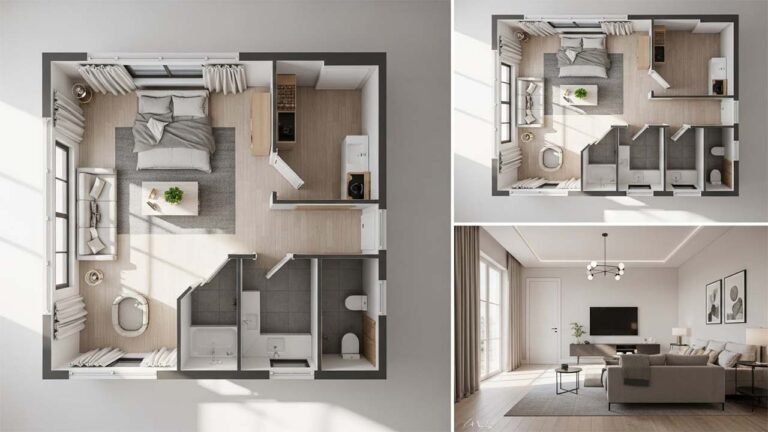 اخطاء شائعة في توزيع الغرف والحمامات