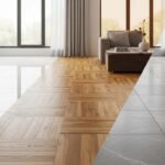 مقارنة بين ارضيات السيراميك والباركيه والبورسلان للبيت