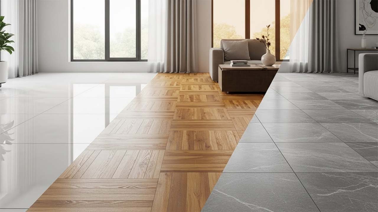 ارضيات السيراميك والباركيه