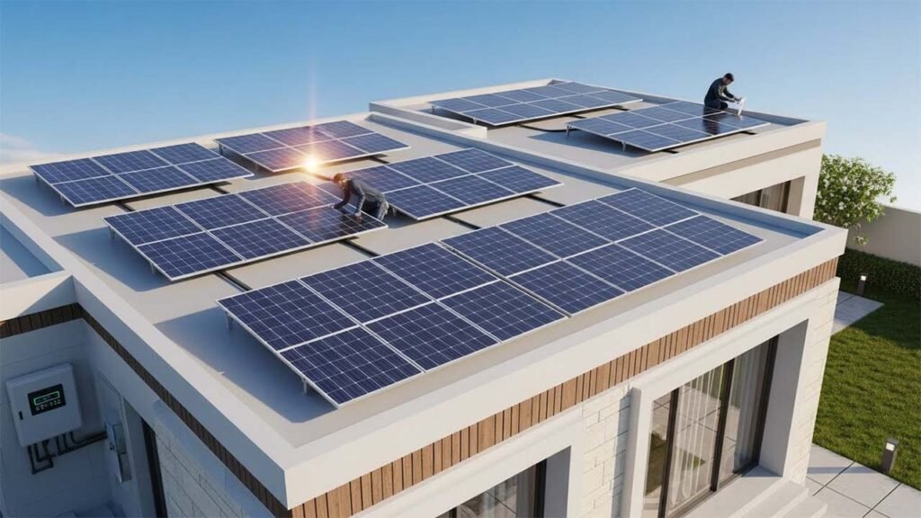 الطاقة الشمسية للفلل في الكويت