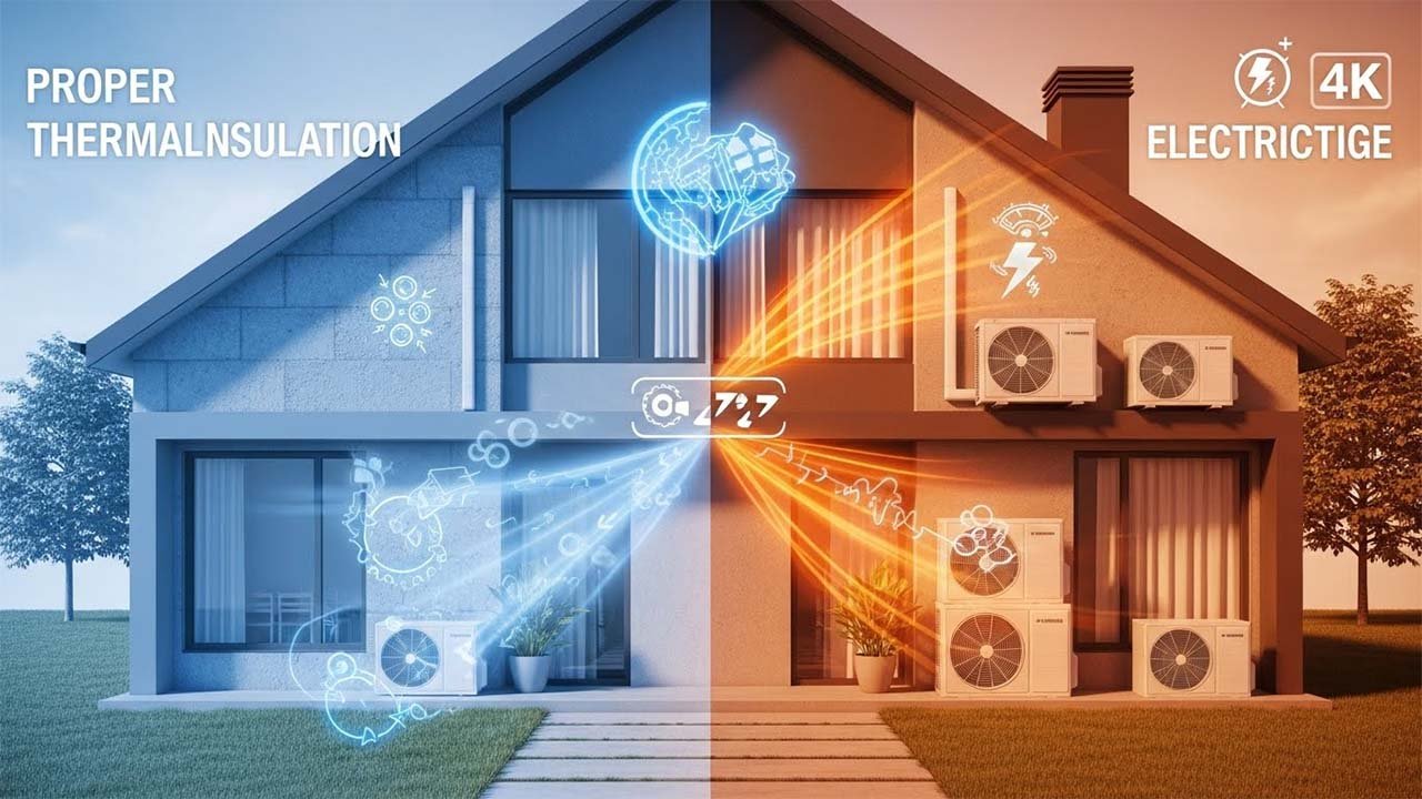 العزل الحراري ولا تغيير المكيفات