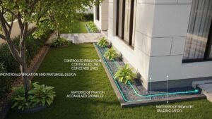 حديقة البيت والري