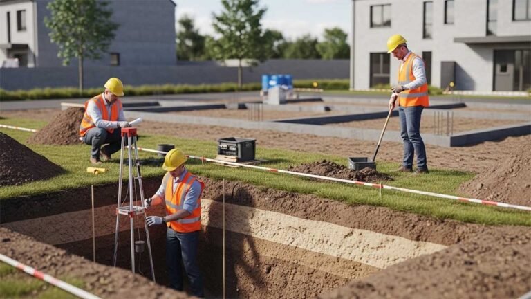 فحص التربة قبل البناء