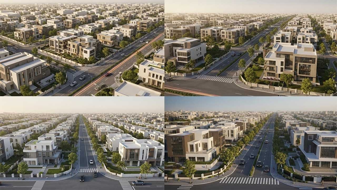 مقارنة بين مناطق السكن الجديدة