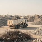 إدارة مخلفات الهدم وتكلفة نقل الأنقاض في الكويت