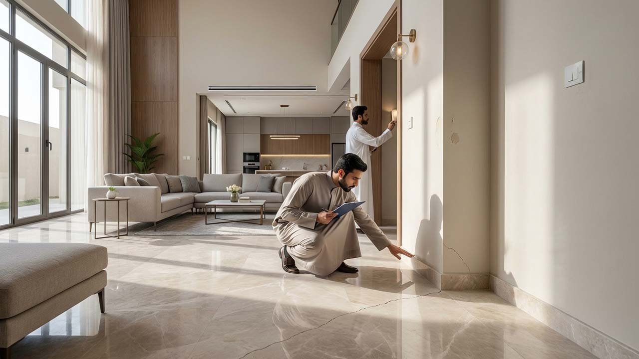 إعداد قائمة عيوب الاستلام