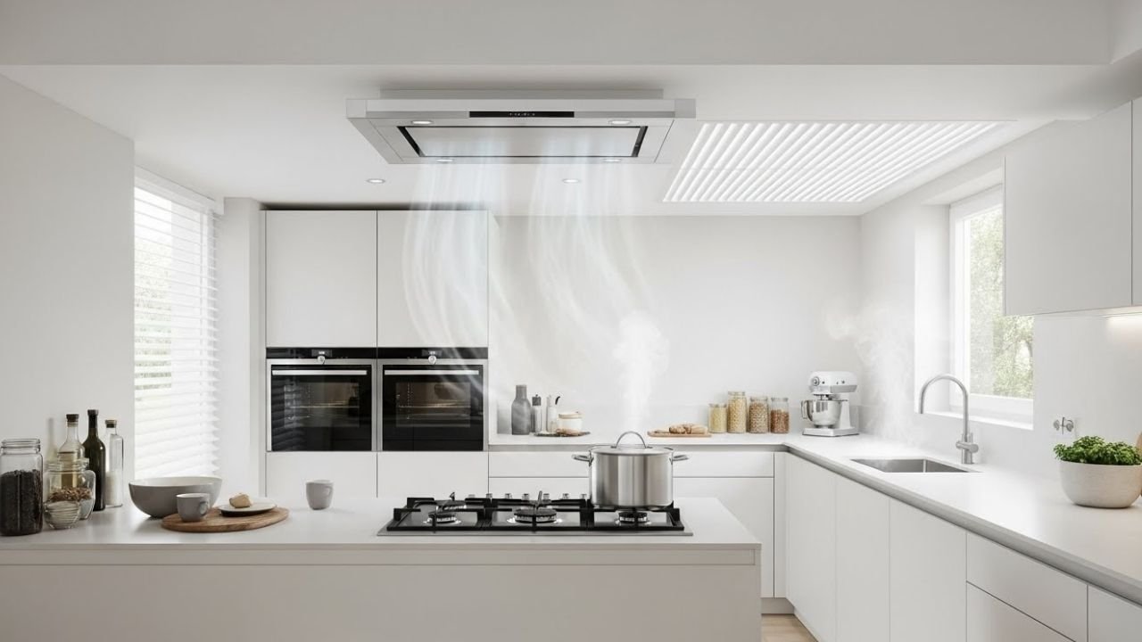 تخطيط مطبخ يقلل الحرارة والروائح