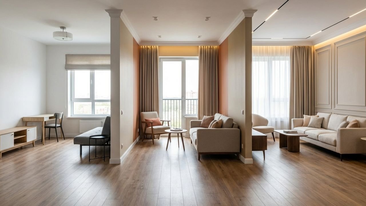 حساب تكلفة تشطيب شقة في الكويت