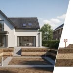 فحص التربة قبل توسعة بيت قائم لتفادي الهبوط والكوارث