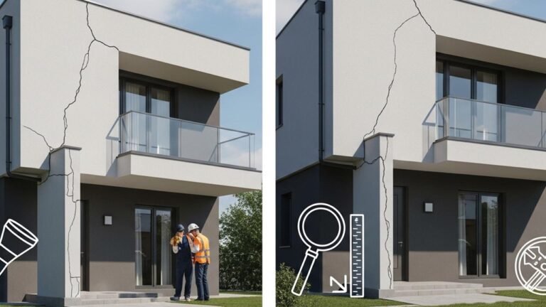 فحص تشققات الخرسانة قبل الشراء