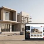 متابعة مشروع بناء عن بعد للمالك المسافر في الكويت