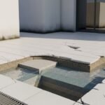 معالجة هبوط بلاط الحوش والرطوبة وأخطاء الردم في الكويت