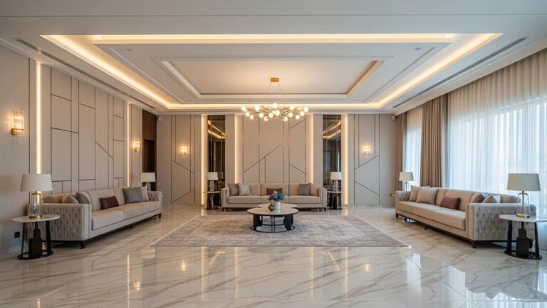 أفضل تصاميم ديكور كويتية