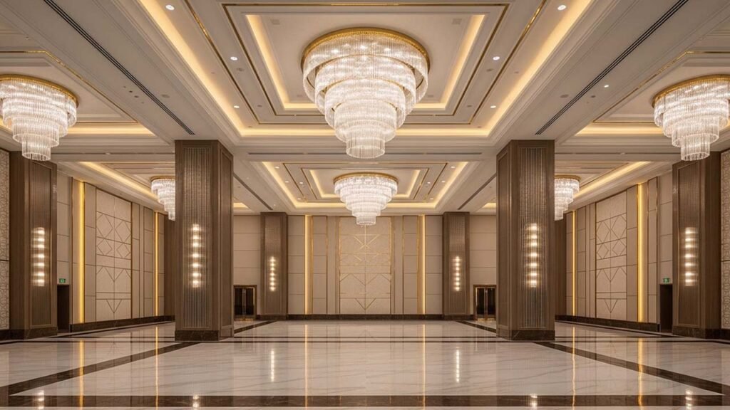 تصميم قاعة احترافي
