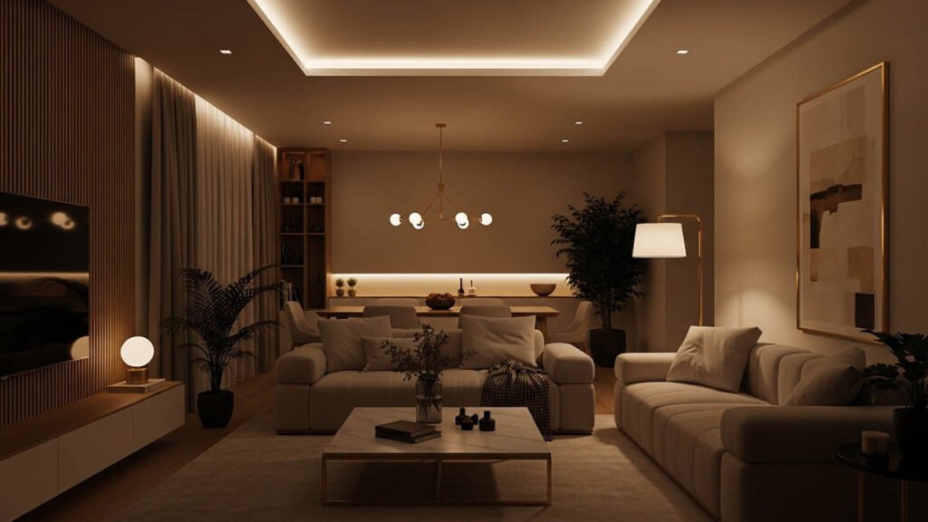 فنون الإضاءة الداخلية