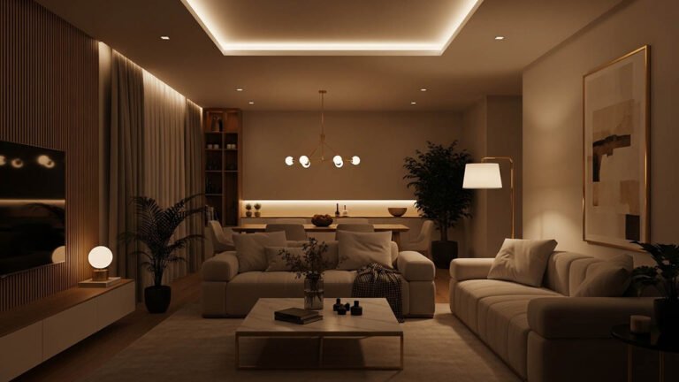 فنون الإضاءة الداخلية