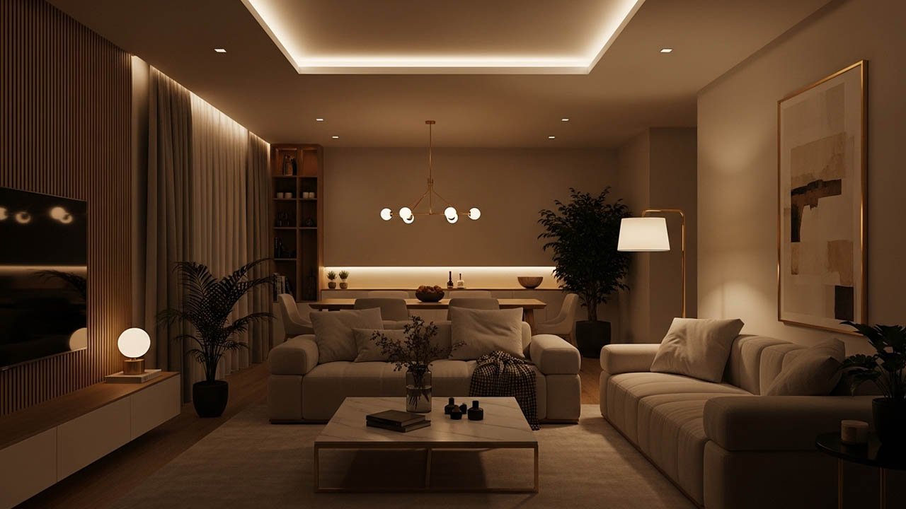 فنون الإضاءة الداخلية