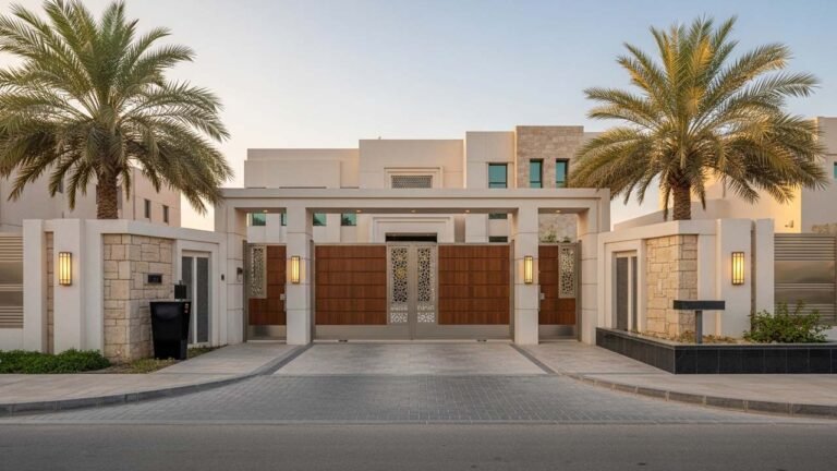 أجمل تصاميم أسوار وبوابات الكويت