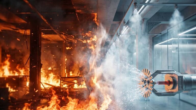 أنظمة إطفاء حريق الكويت