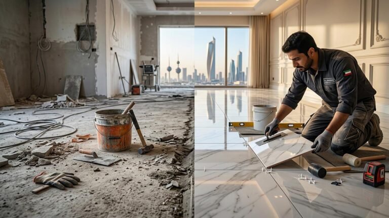 تركيب سيراميك الكويت