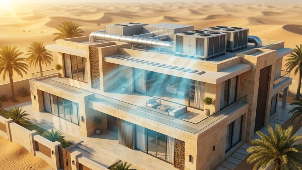 تركيب مكيفات مركزية الكويت