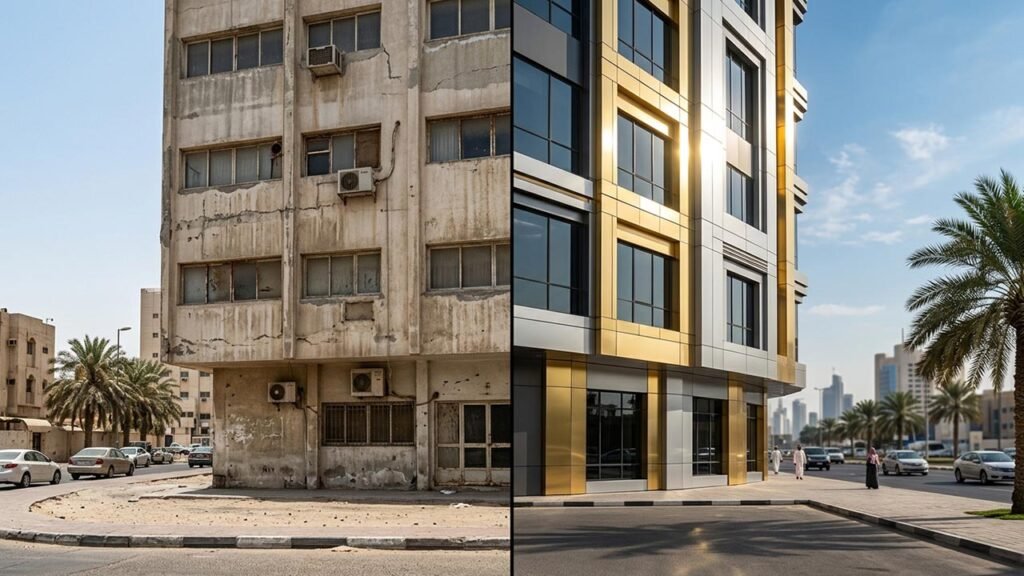 شركة تركيب كلادينج واجهات الكويت