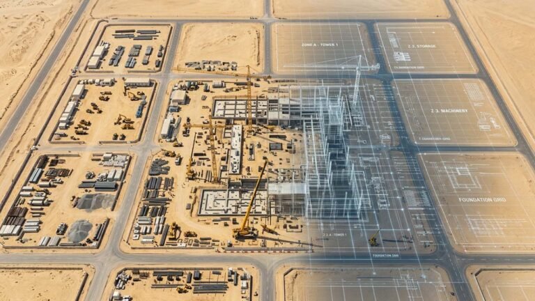 مخطط موقع بناء الكويت