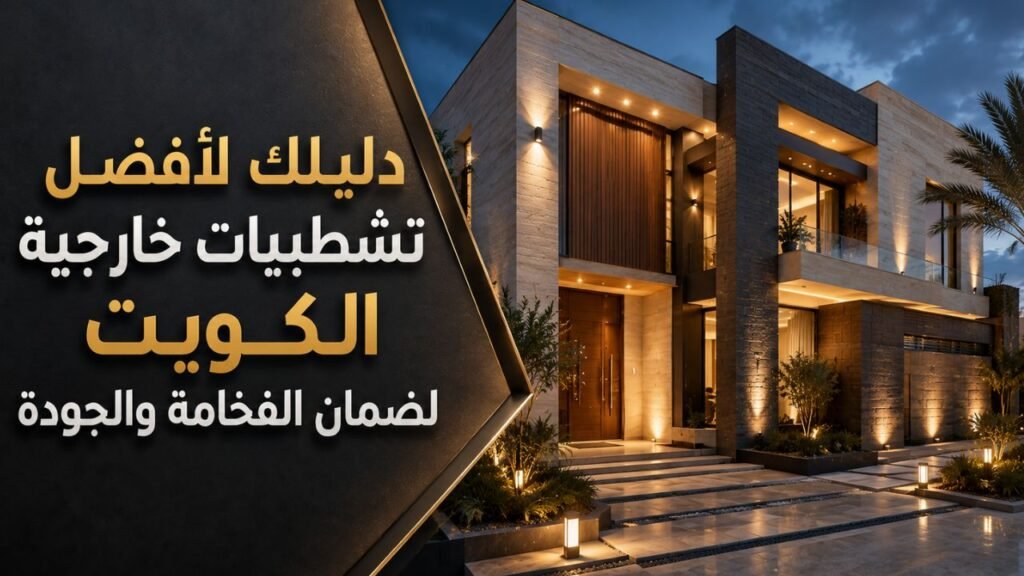 تشطيبات خارجية الكويت
