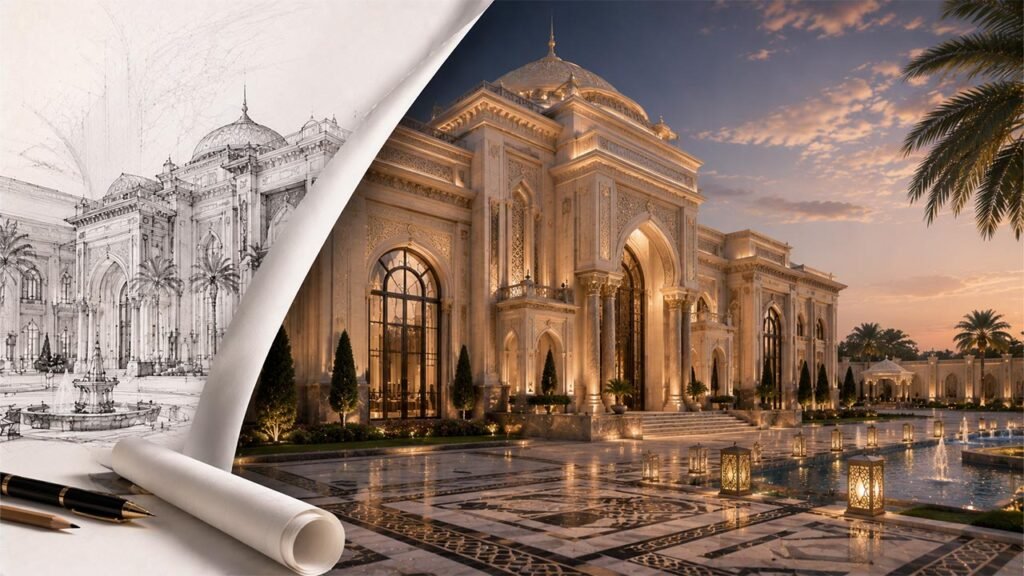 تصميم قصور الكويت