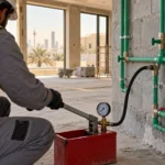 اختبار ضغط شبكة المياه: 8 خطوات قبل إغلاق الجدران